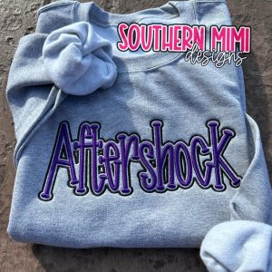 Aftershock Puff Embroidery Sweatshirt