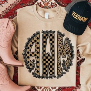 MIXED UP MONOGRAM