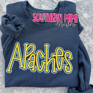 APACHES 3D Embroidery Sweatshirt