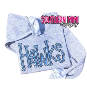 HAWKS 3D Embroidery Sweatshirt