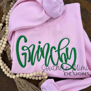 GR*NCHY 3D Embroidery Sweatshirt